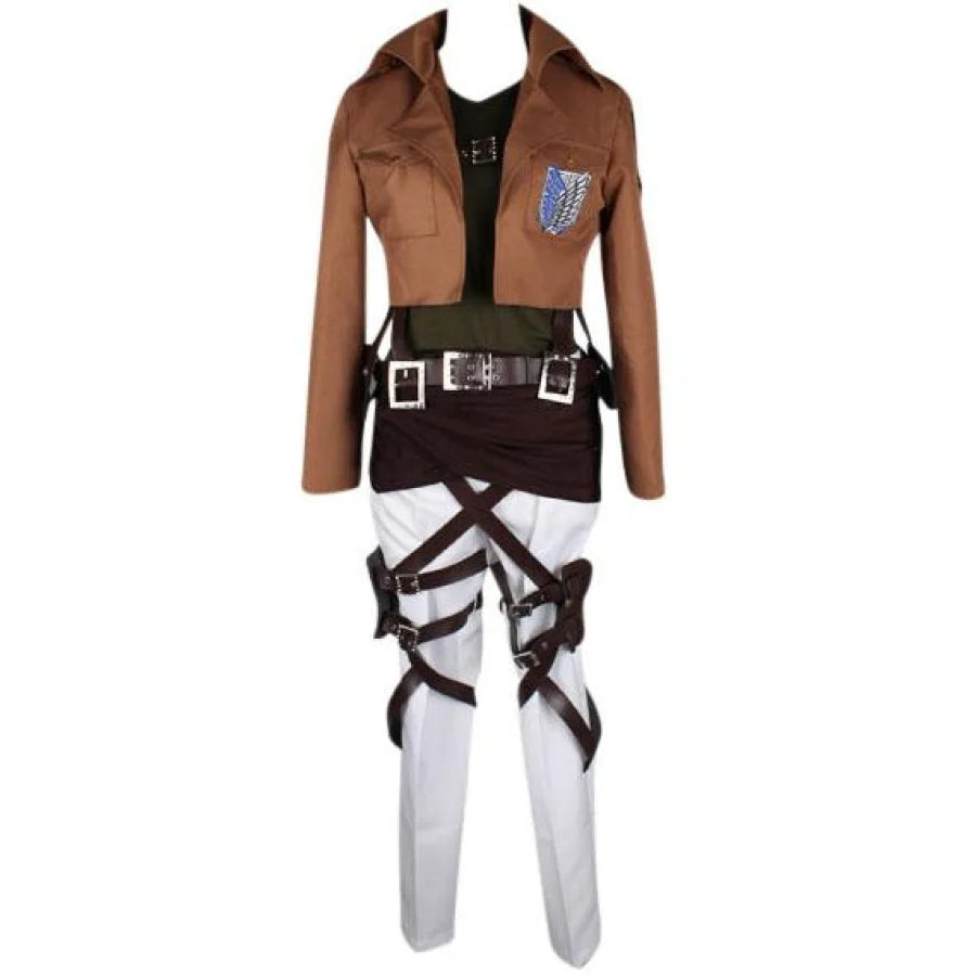 Attack On Titan Shingeki No Kyojin Reiner Braun Recon Corps Cosplay Costume Mp000990 Male / Xxs