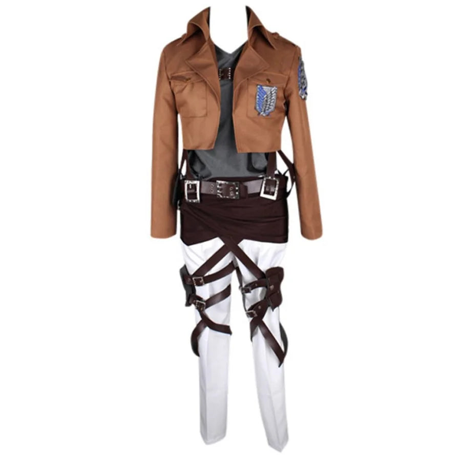 Attack On Titan Shingeki No Kyojin Yumir Recon Corps Cosplay Costume Mp001076 Male / Xxs Costumes