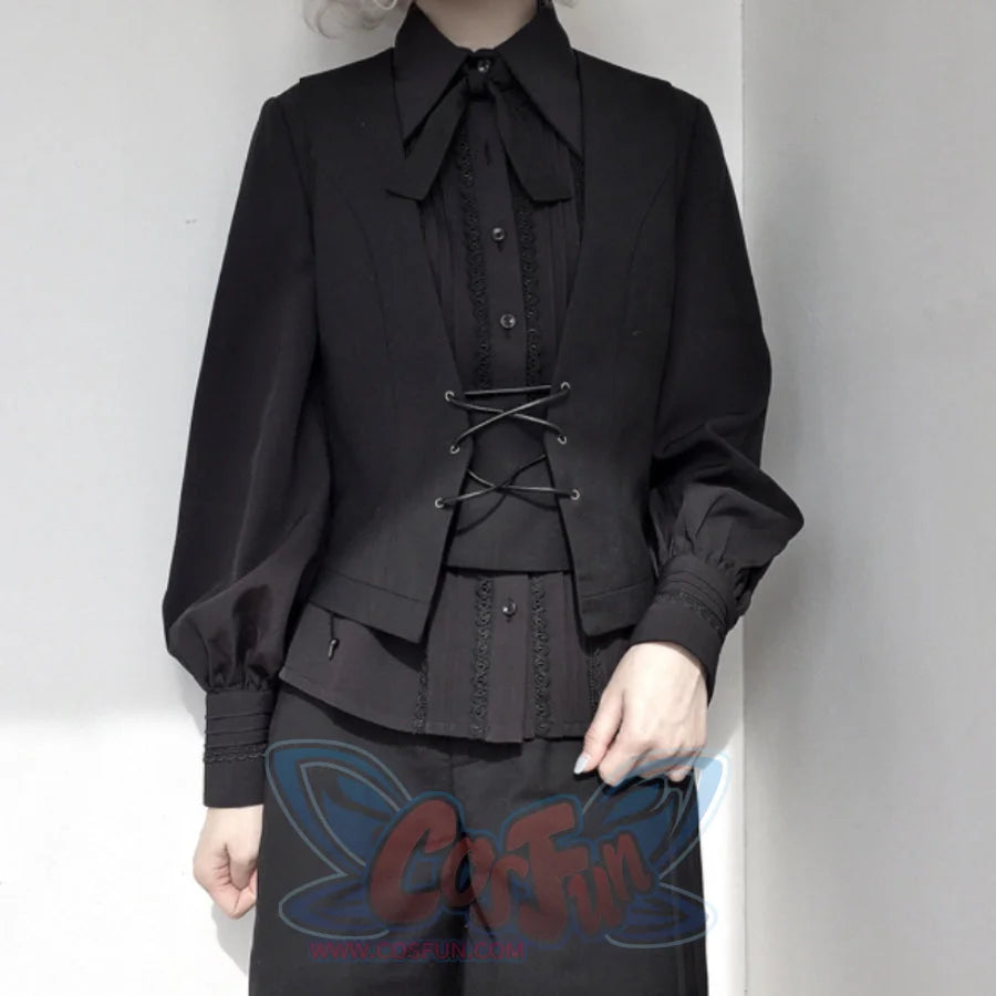 PRE-SALE Retro Elegant Little Prince Gothic Ouji Lolita Vest S22464 - cosfun