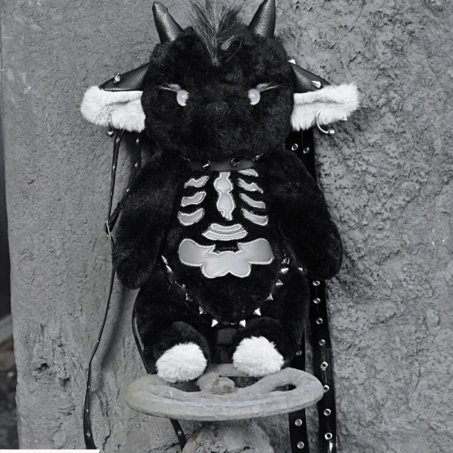 Punk Satan Sheep Doll Crossbody Bag