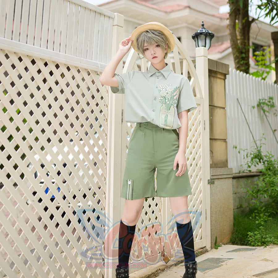 Summer Vintage Embroidered Lolita Short-sleeved Shirt