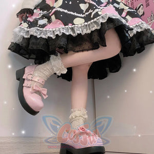 Original Lolita Round Toe Thick Soled Shoes - cosfun