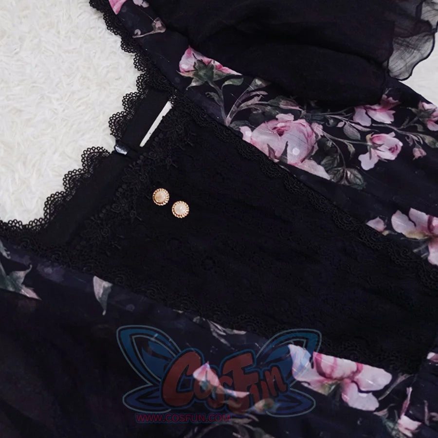 Rose of French Elegant Summer Lolita Short-sleeved Dress