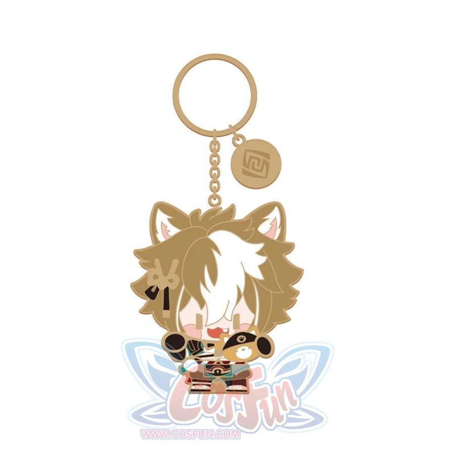 Genshin Impact Character Series Metal Pendants Gorou