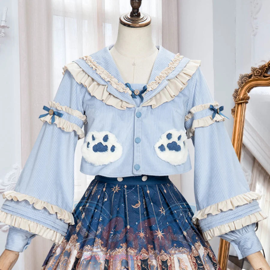 Vintage Elegant Lolita A-line Skirt Sets Top / S
