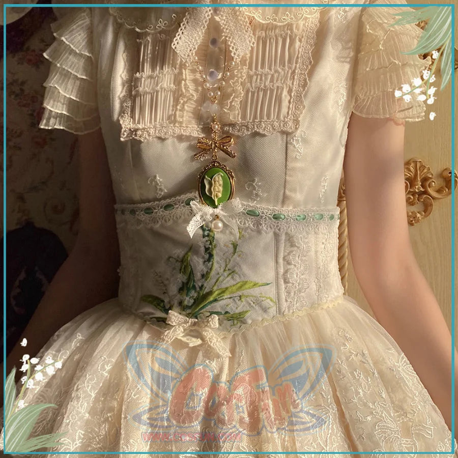 Lily of The Valley Elegant Lolita Corset