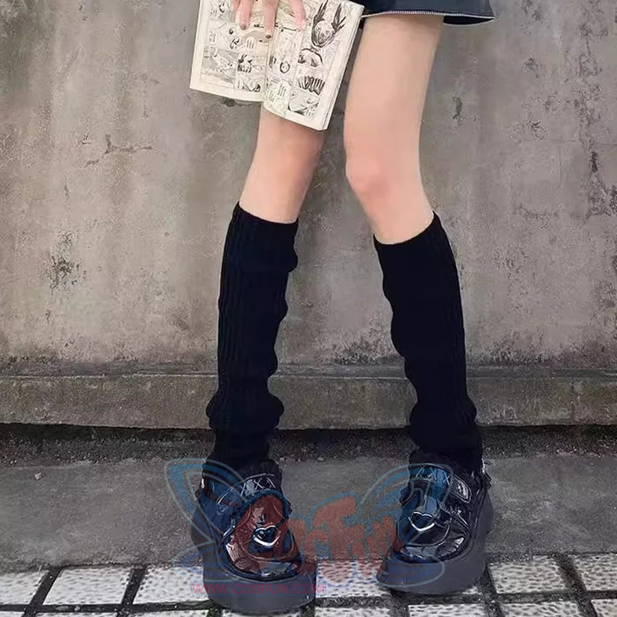 Y2K Japanese Harajuku Leg Warmers Winter Socks