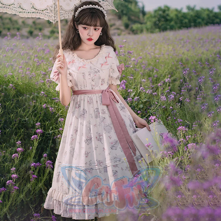 Summer Daily Elegant Short-sleeved Dress