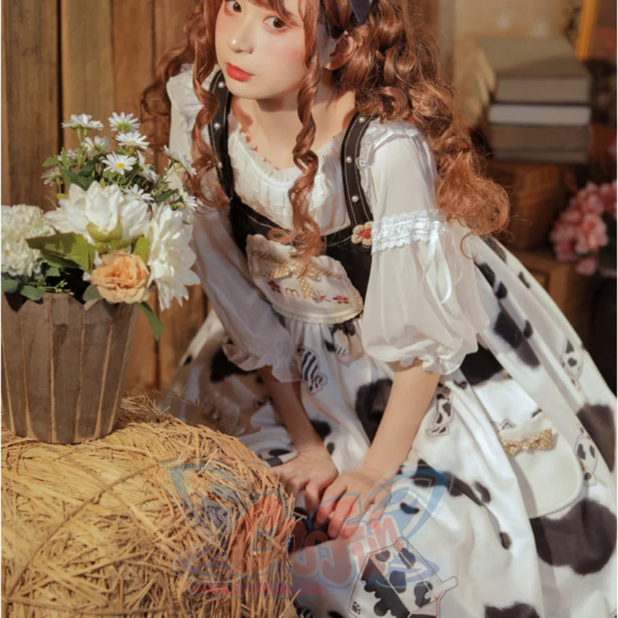 Sweet Caramel Daily Lovely Lolita Jumper Skirt