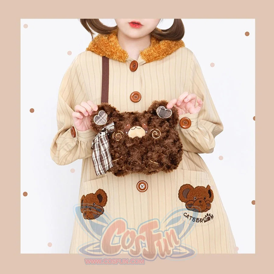 Lovely Lolita Lazy Bear Crossbody Bag