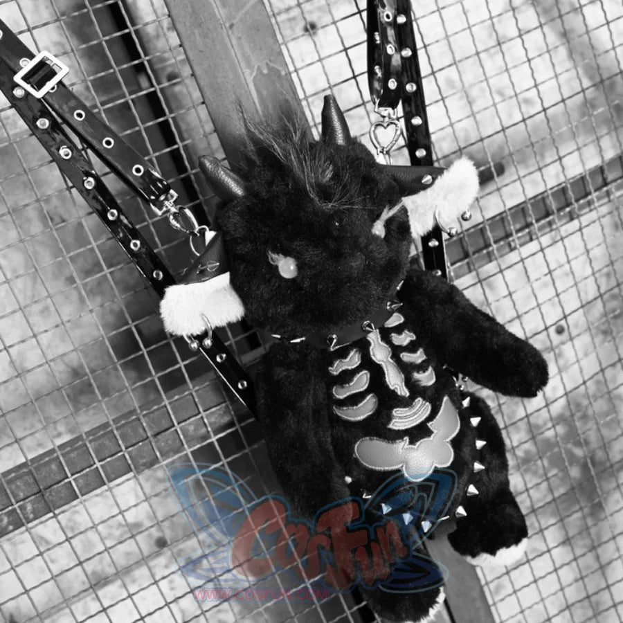 Punk Satan Sheep Doll Crossbody Bag