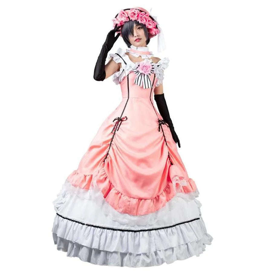 Black Butler Ciel Phantomhive Cosplay Costumes Lolita Dress Black Butler Ciel Phantomhive Cosplay Costumes Lolita Dress