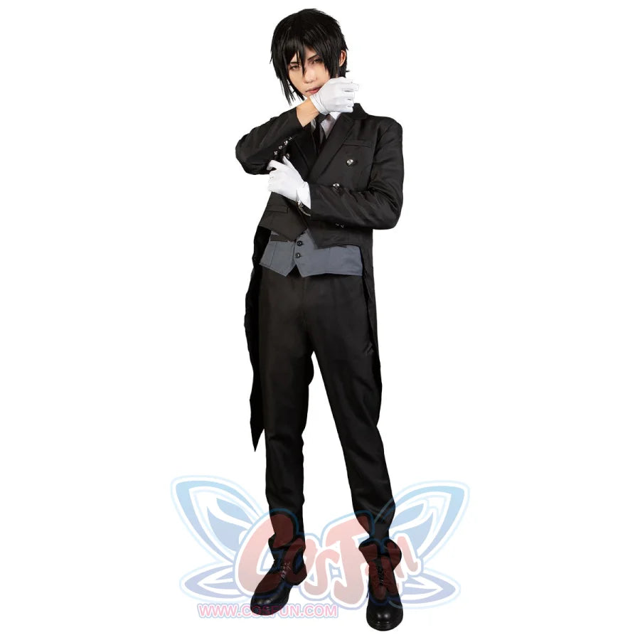 Black Butler Sebastian Michaelis Cosplay Costumes Mp003755 Xs / Us Warehouse (Us Clients Available)