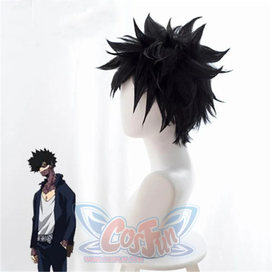 Bnha Anime My Hero Academia Dabi Wig Short Black Hair Mp005662 Wigs