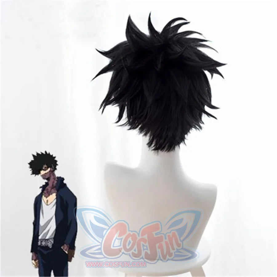 Bnha Anime My Hero Academia Dabi Wig Short Black Hair Mp005662 Wigs