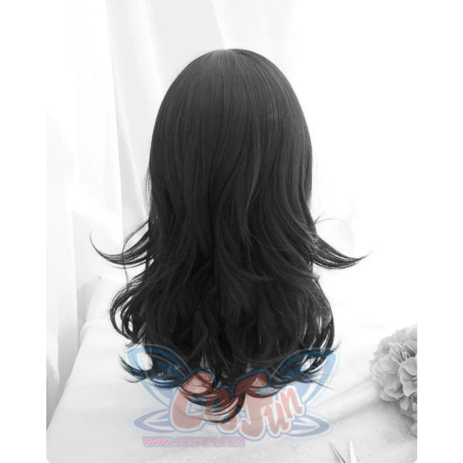 Bnha My Hero Academia Shota Aizawa Black Wavy Hair Cosplay Wig Mp005658 Wigs