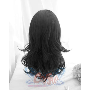 Bnha My Hero Academia Shota Aizawa Black Wavy Hair Cosplay Wig Mp005658 Wigs