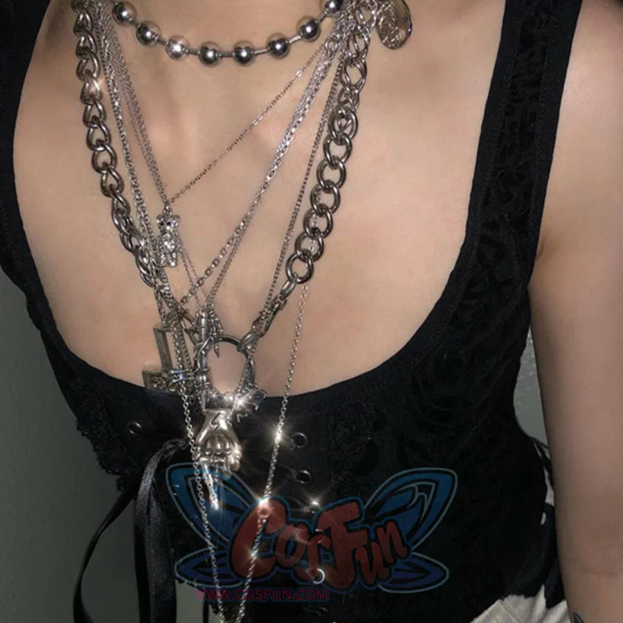 Black Lace Up Slim Short Vest