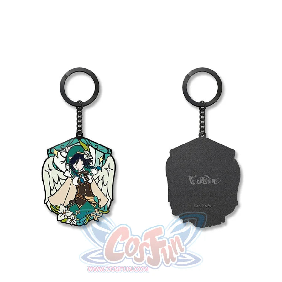 Genshin Impact Drama Series Metal Pendants Venti