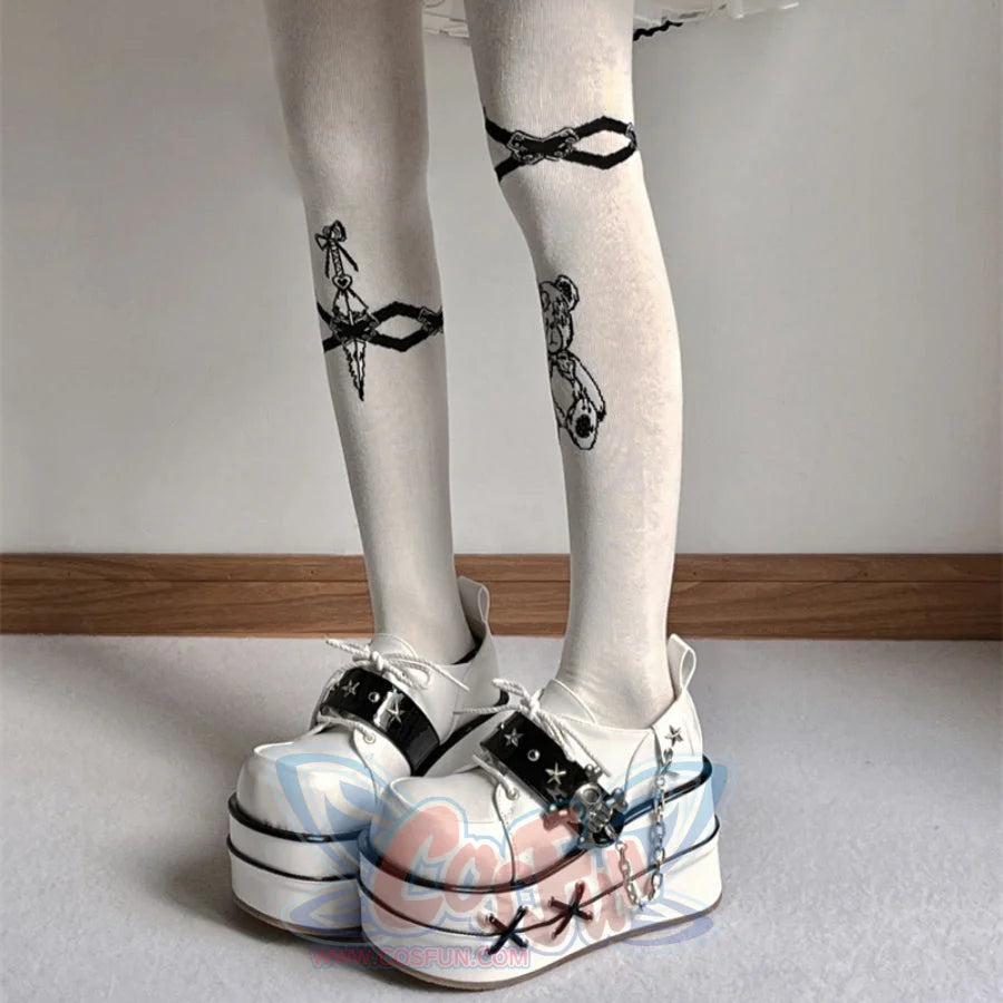 Original Cool Lolita Round Toe Thick Soled Shoes S22645