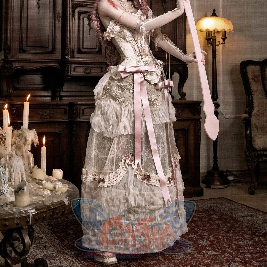 Rococo Duchess Fishbone Corset Rococo Waist Cincher Top