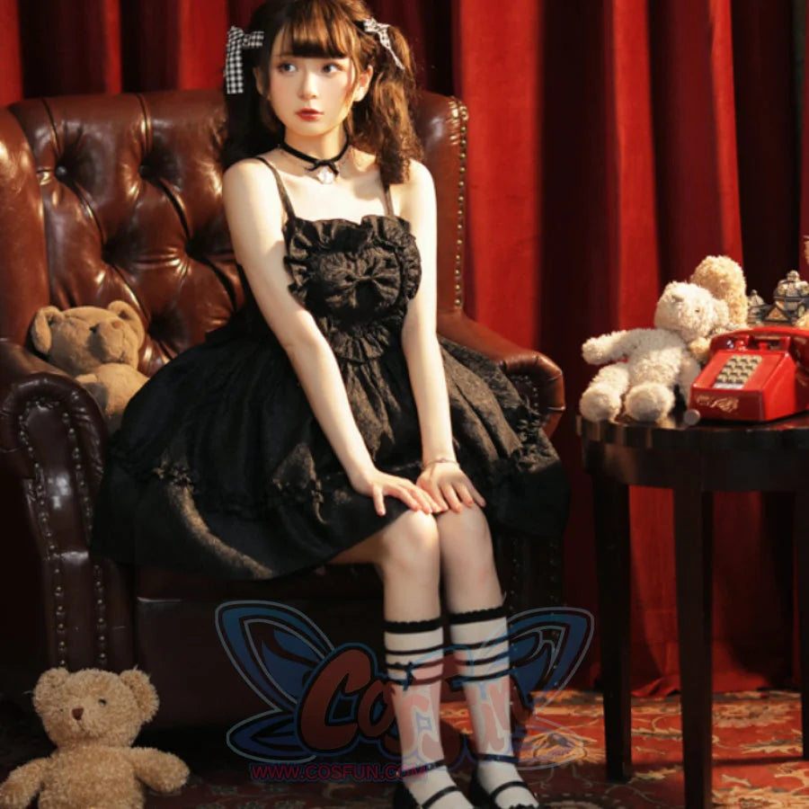 Sweet and Sexy Lolita Bubble Slip Dress - cosfun