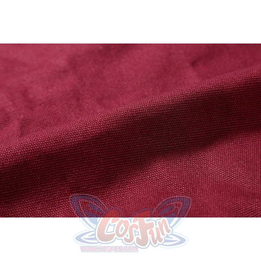 Captain Steve Rogers cosplay costume frames red stretch fabric texture for the torso panels.