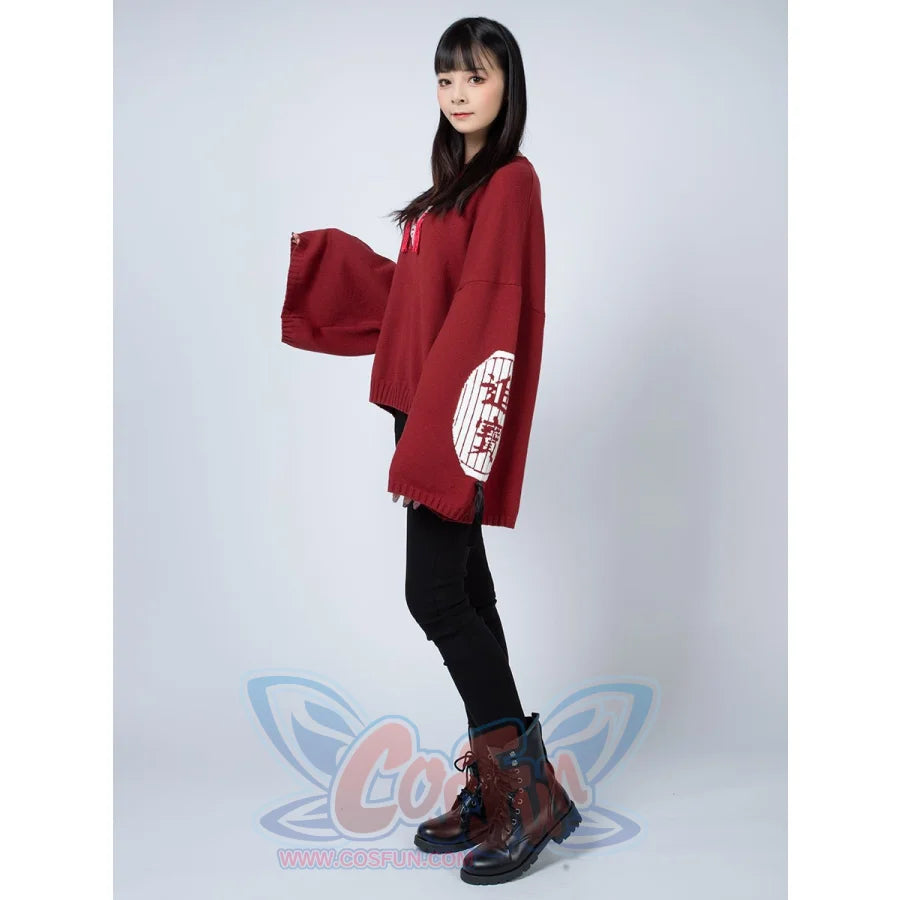 Cartoon Fox Face Embroidery Tassels Sweater Pullover Mp005913 Sweatshirt