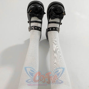 Original Lolita Round Toe Thick Soled Shoes - cosfun