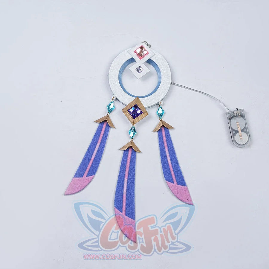 Genshin Impact Citlali Whispers of Stars and Smoke cosplay costume back ornament piece includes a battery light pack.