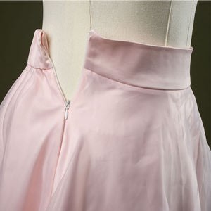 Close up Glinda cosplay costume skirt part