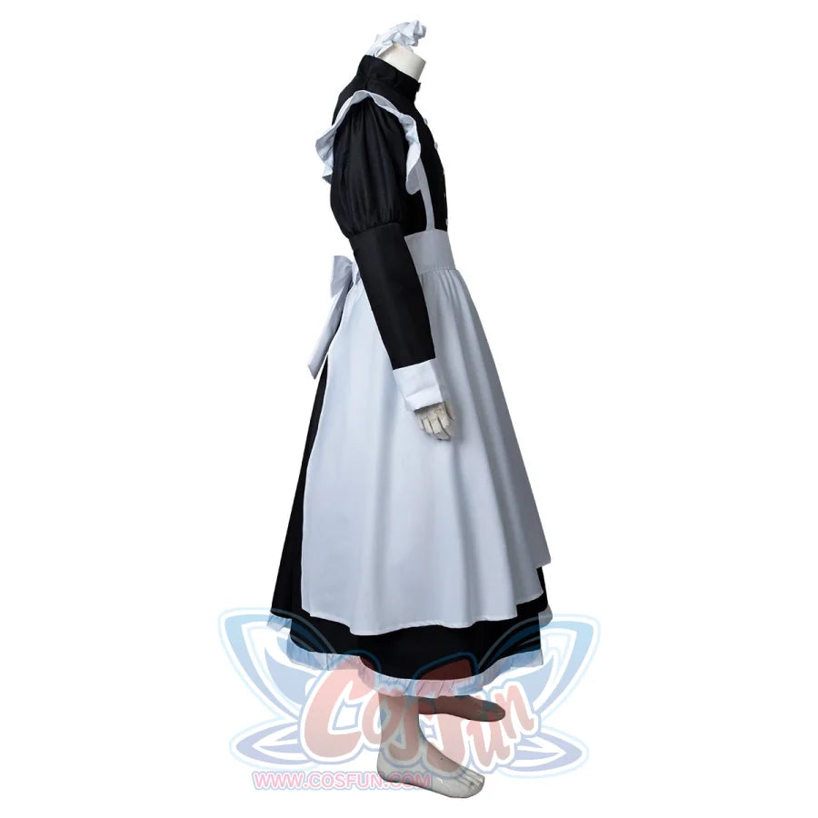 Coffee Big Man Maid Cute Gay Lolita Cross-Dressing Cosplay Costume J40775 Costumes