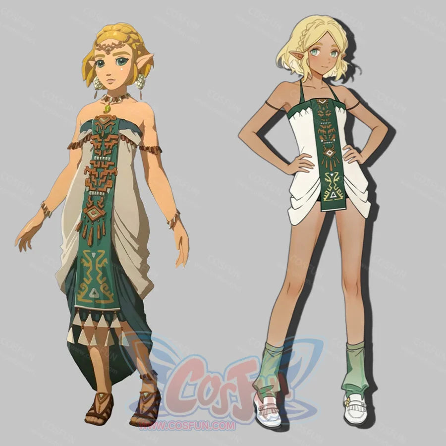 Princess Zelda cosplay swimsuit design by Cosfun