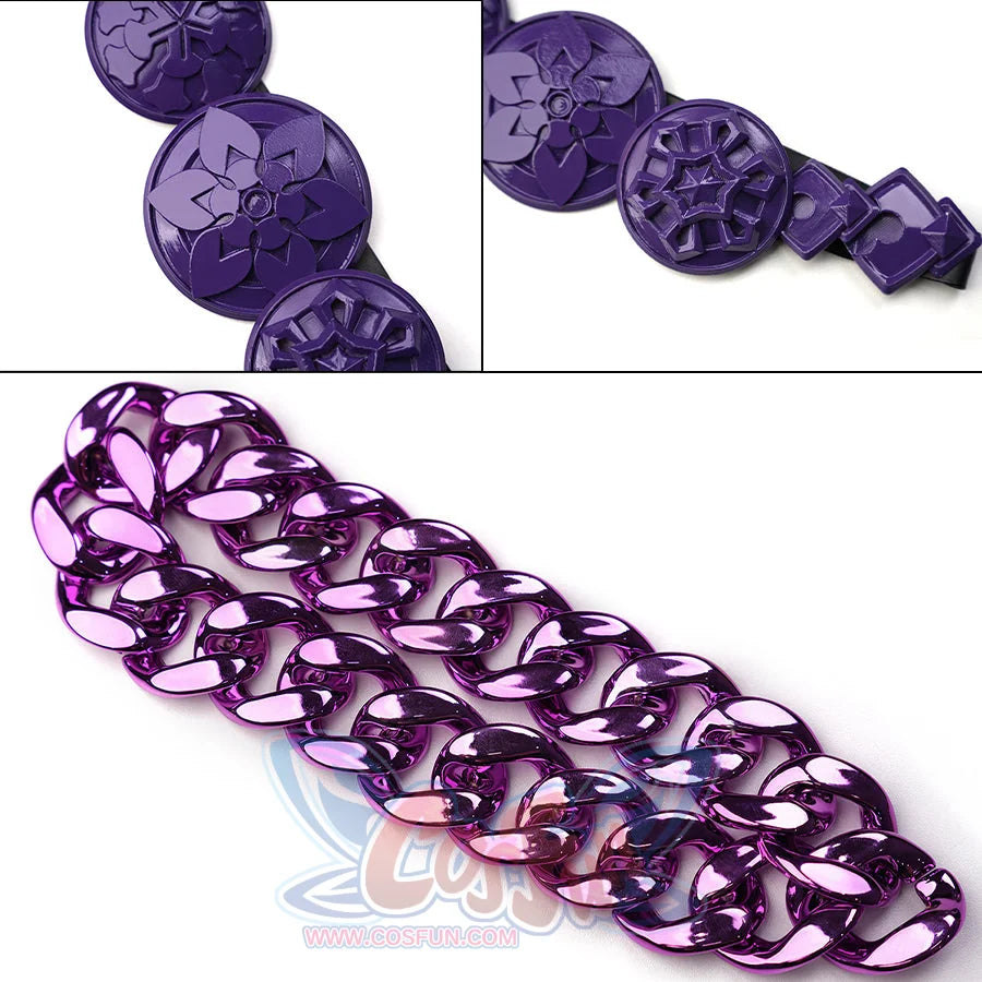 Rumi Cosplay Costume KILLER Black Suit accessory