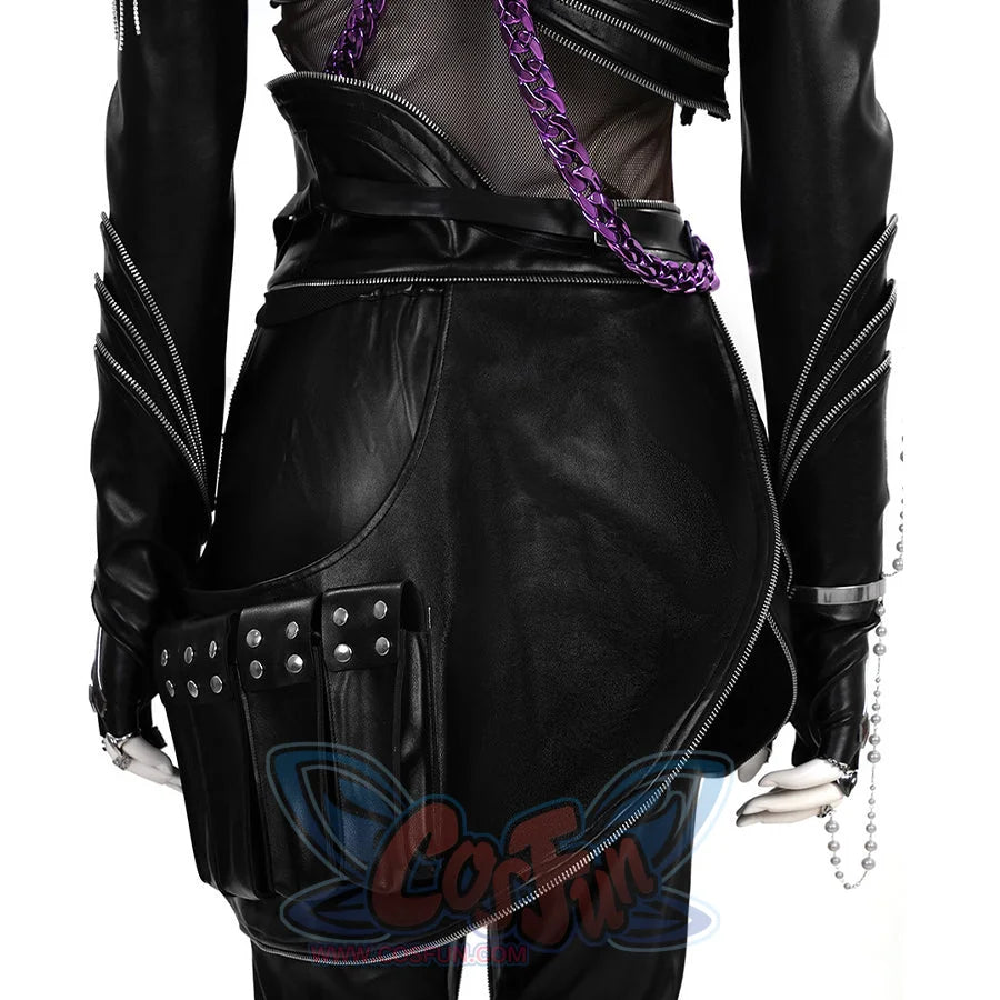 Rumi Cosplay Costume KILLER Black Suit 