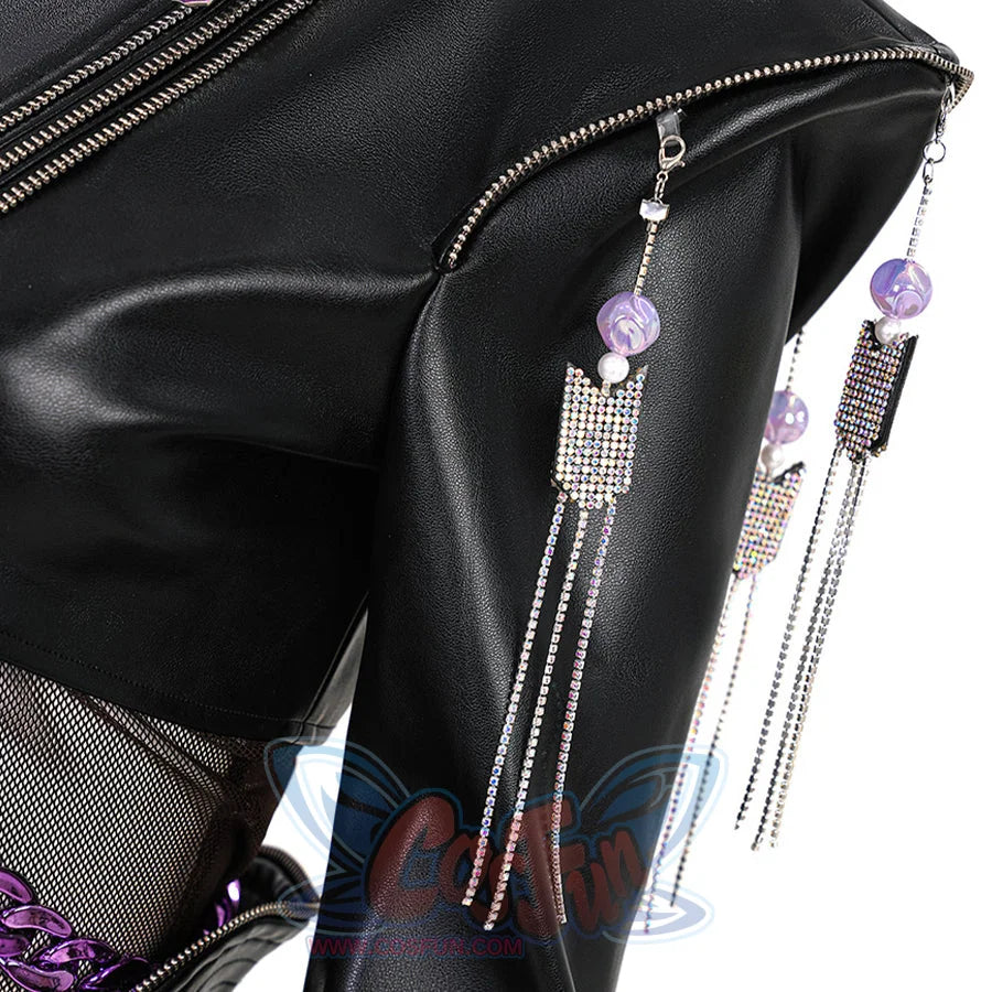Rumi Cosplay Costume KILLER Black Suit 