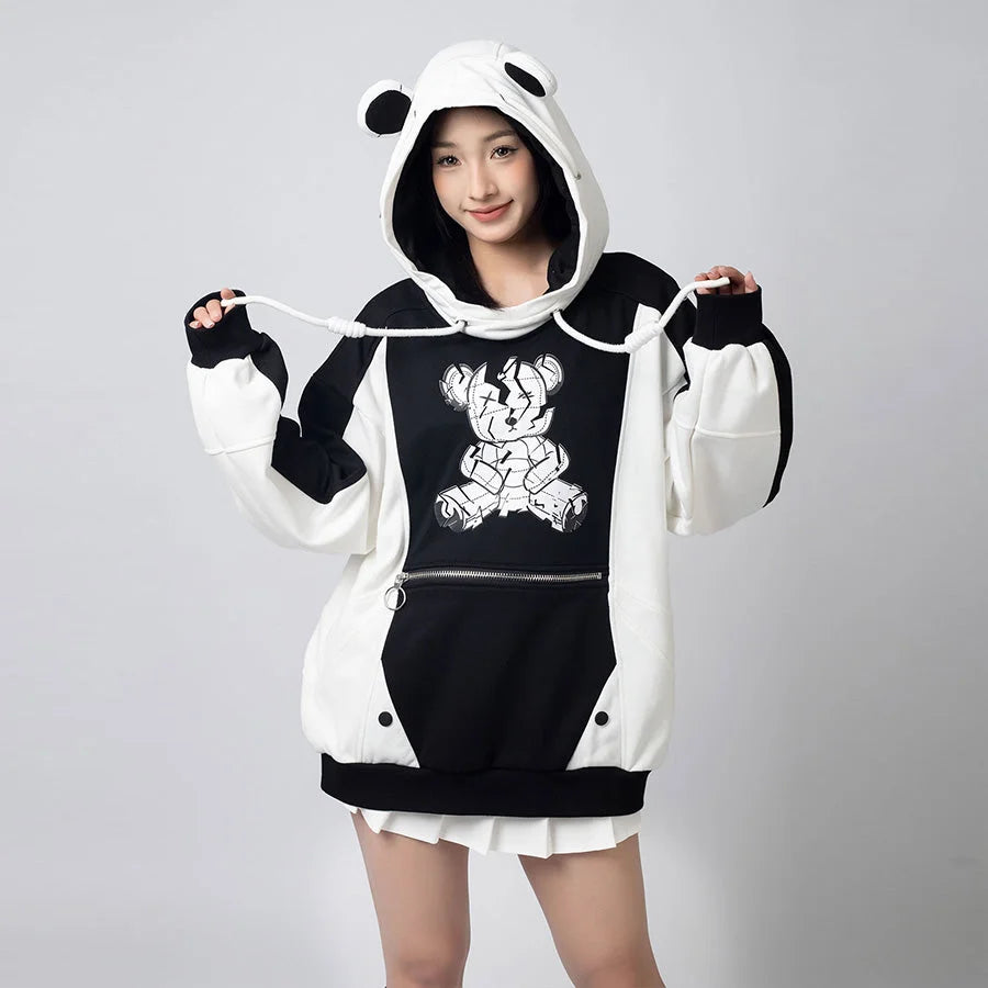 【PRE-SALE】COSFUN Original Savage Bear Cosplay Hoodie FAN0002 Sweatshirt