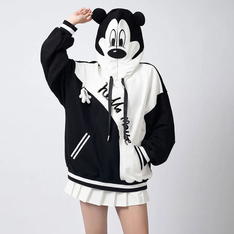 【PRE-SALE】COSFUN Original Cartoon Mouse Cosplay Full Zip Hoodie FAN0001 Sweatshirt