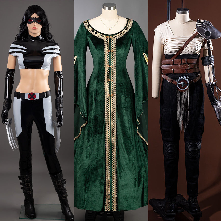 【USA ONLY CLEARANCE 103 WOMEN SIZE】Furiosa Alicent Laura Cosplay Costumes