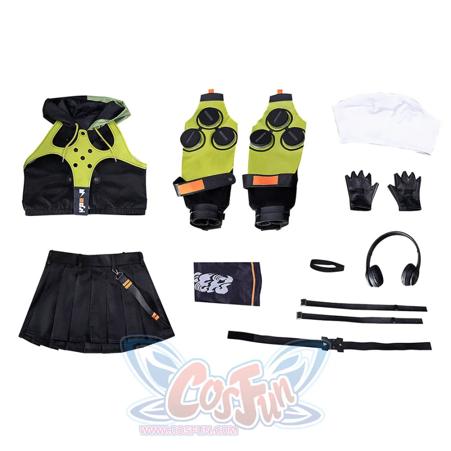 Zenless Zone Zero Anby Demara Cosplay Costume C08767 Costumes