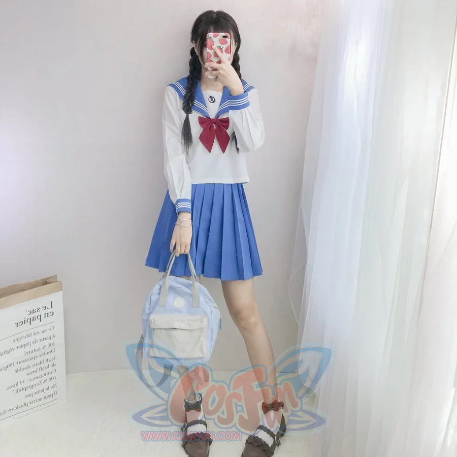 Crush Sailor Youth Girls School Uniform