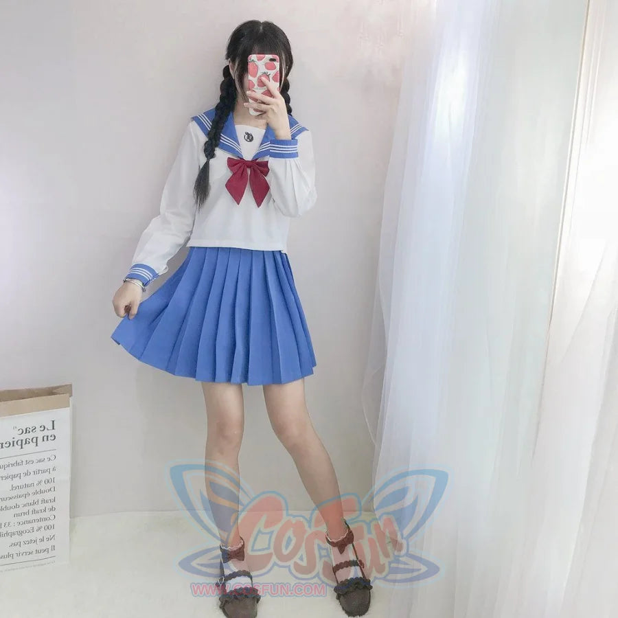 Crush Sailor Youth Girls School Uniform