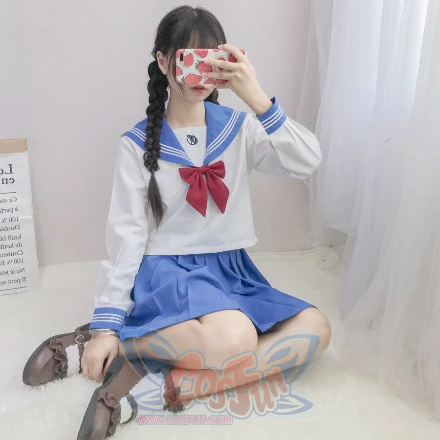 Crush Sailor Youth Girls School Uniform