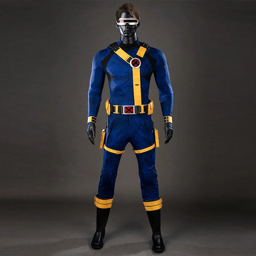 Movie Cyclops Scott Summers Cosplay Costume N10054P