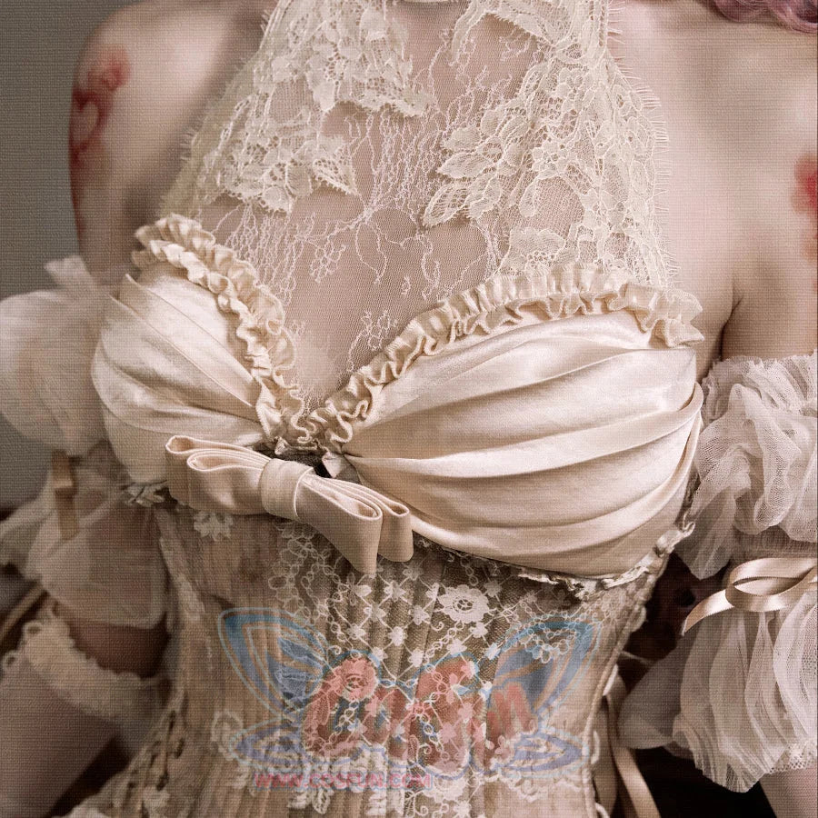 Rococo Duchess Elegant Boned Corset Waist-Cinching Top