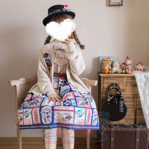 American Style Vintage Daily Lolita Skirt - cosfun