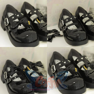 Original Lolita Round Toe Thick Soled Shoes - cosfun