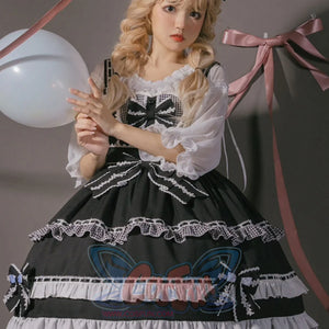 Daily Lovely and Cool Lolita Jumper Skirt - cosfun
