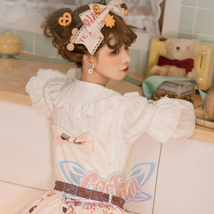 Chocolate Daily Sweet and Lovely Lolita Short Sleeve Shirt