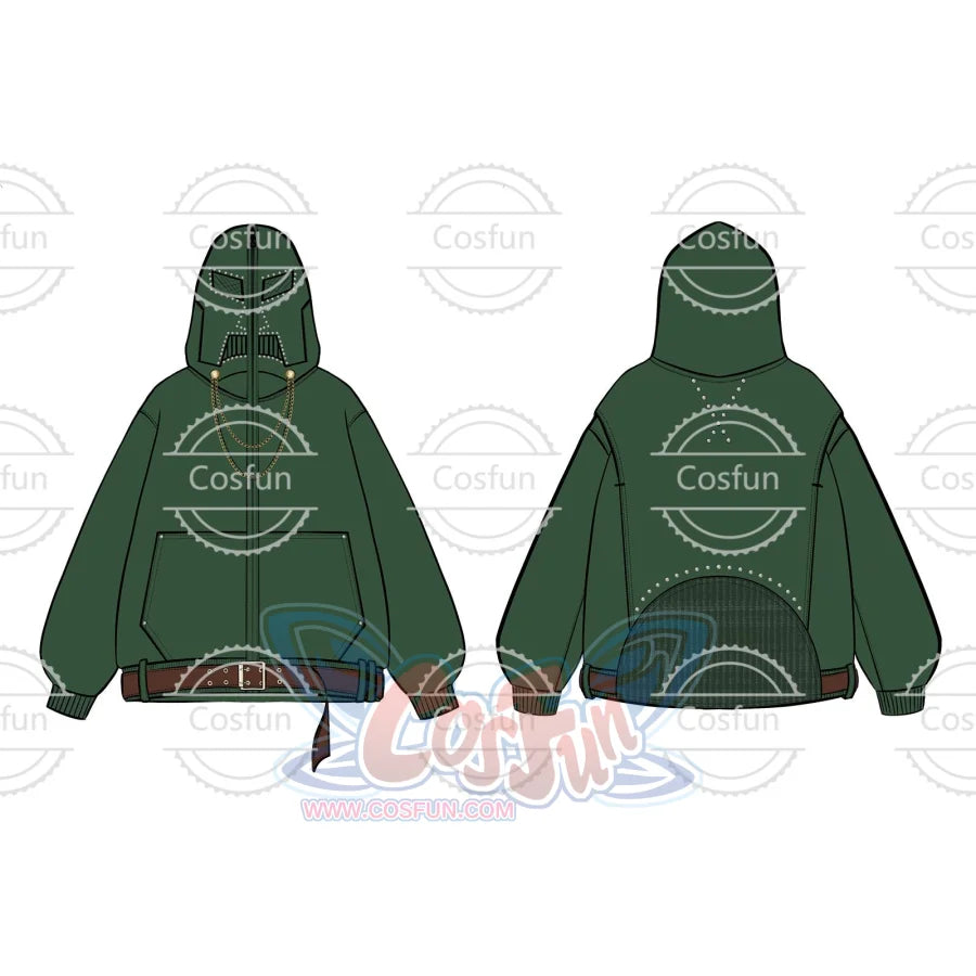 【PRE-SALE】COSFUN Original Doctor Cosplay Full Zip Hoodie FAN00018 Sweatshirt
